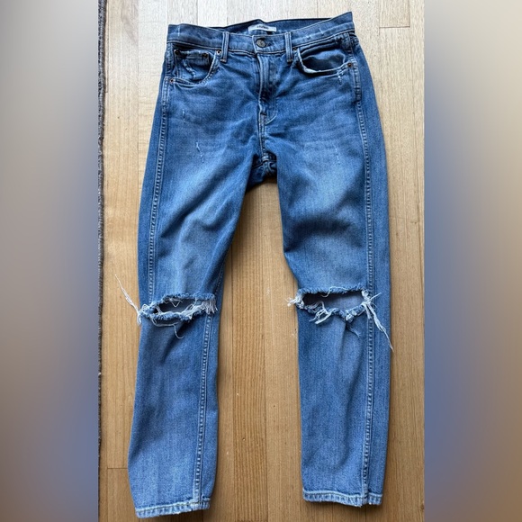 GRLFRND Denim - GRLFRND  Naomi Skinny Distressed Jeans